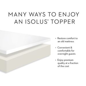 2 Memory Foam Topper