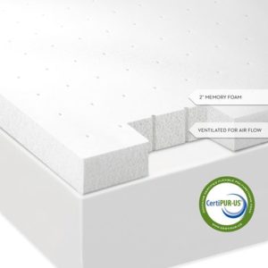2 Memory Foam Topper