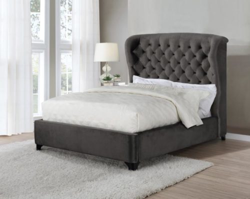 KING GRAYDON UPHOLSTERED BED - Imperial Mattress & Furniture