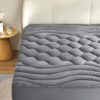 TWIN SV GREY MATTRESS PAD / PROTECTOR ( 8" -21" DEEP ) - Image 2