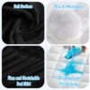 FULL BLACK MATTRESS PAD / PROTECTOR ( DEEP POCKET ) - Image 2