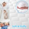 KING WHITE MATTRESS PAD / PROTECTOR (UP TO 18" DEEP) - Image 5