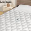 KING WHITE MATTRESS PAD / PROTECTOR (UP TO 18" DEEP) - Image 3